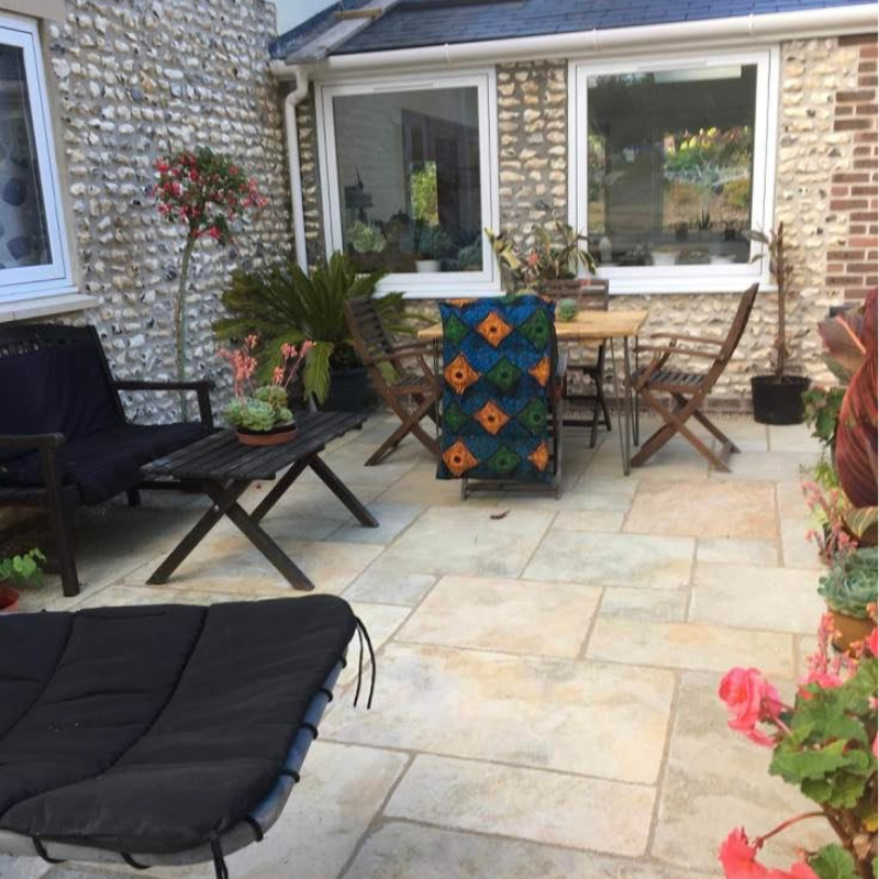 DGS General Builders patio project